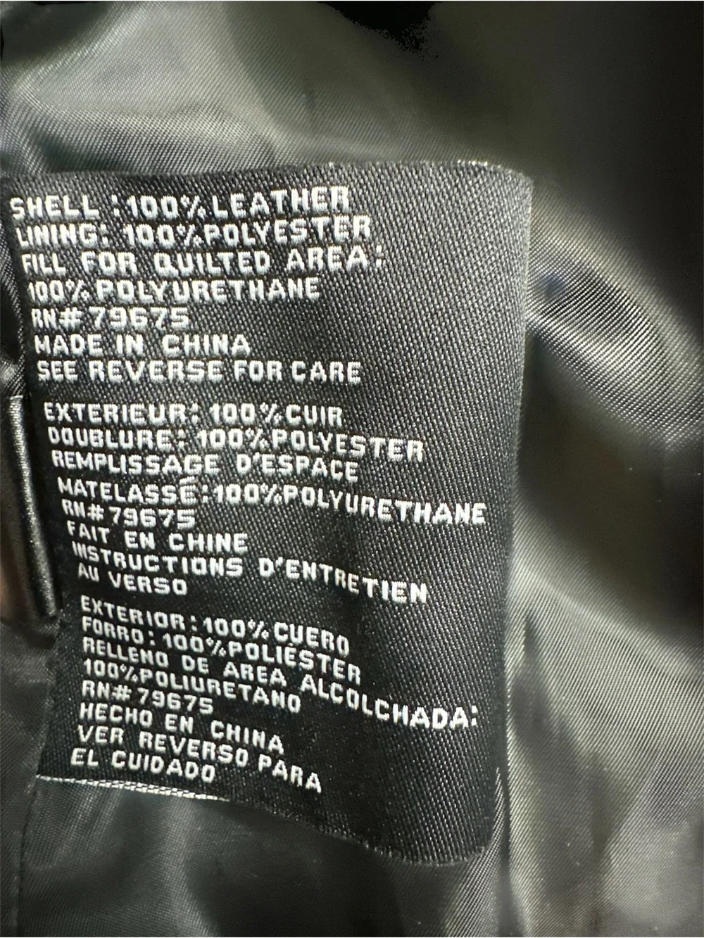 Michael Kors Black Leather  Jacket NWOT